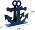BetyHom Vintage Metal Nautical Anchor Napkin Holder (BLUE)...