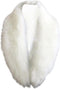 Long Men Women Faux Fur Collar Winter Warm Wrap Stole Scarf Shawl Shrug...