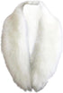 Long Men Women Faux Fur Collar Winter Warm Wrap Stole Scarf Shawl Shrug...