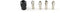 TMAX Quick Change Collet Nut Kit Set #4485 Durable for Dremel Rotary Tools...
