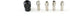 TMAX Quick Change Collet Nut Kit Set #4485 Durable for Dremel Rotary Tools...