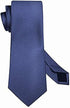 Mens Necktie, Solid Satin Tie Pure Color Skinny Slim Necktie Mens Ties #1 Blue Navy...