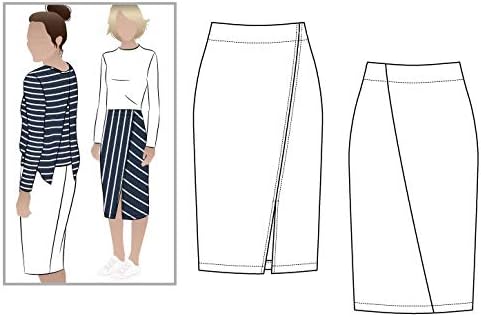 Style Arc Sewing Pattern - Taylor Knit Skirt (Sizes 18-30)...