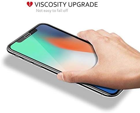 iCarez Tempered Glass Screen Protector for iPhone 11 Pro iPhone X/XS 5.8-Inches?2-Pack Full Coverage......