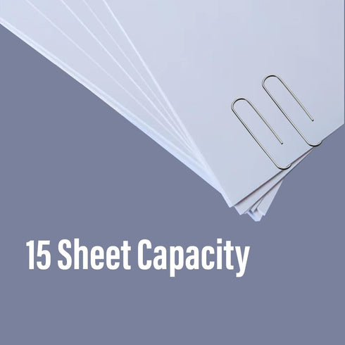 Smooth Paper Clips, 650 medium size Paper clips, school office supplies, 33mm x 8mm (1.3"x0.3") Silver Nickel Plated Paperclips for Office School ...