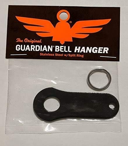 Guardian Bell Guardian Angel Motorcycle Bell Bike Accessory with Black Bell Hanger - Never Ride Faster than Your Angel can Fly...