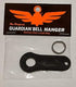 Guardian Bell Guardian Angel Motorcycle Bell Bike Accessory with Black Bell Hanger - Never Ride Faster than Your Angel can Fly...