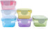 6Pcs Small Food Storage Containers, Leakproof Lids, Condiment Sauce Containers, Small Freezer Storage Containers Airtight Containers, Dishwasher F...