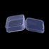 5 Pcs Plastic Jewelry Storage Containers, Mini Clear Square Box Empty Case with Lid for Earplugs, Jewelry, Hardware or Other Small Crafts Jewelry ...