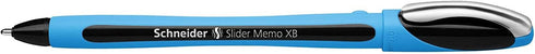 Schneider Slider Memo XB Ballpoint Pen, 10/Pack...