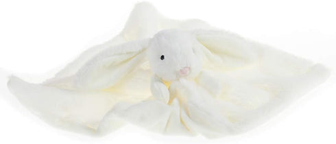 Apricot Lamb Stuffed Animals Cream bunny rabbit Security Blanket Infant Nursery Character Blanket Luxury Snuggler Plush baby lovey(cream bunny, 13...