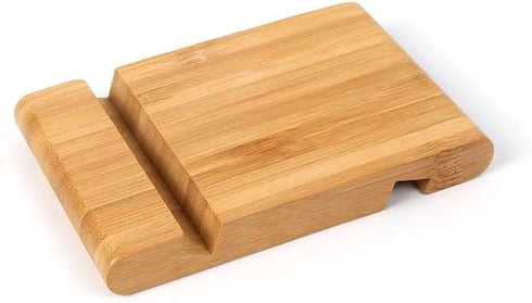 Cell Phone Stand for Desk Wood, Wooden Mobile Phone Holder, Portable Desktop Smartphone Stand, Universal Cell Phone Holder......