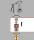 GARDENA 18270-81 5 Piece Quick Connector Starter Set, For any 5/8 Inch or 1/2 Inch Garden Hose, Sprinkler or Spray Nozzle, Made In Germany...