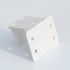 Cutelec Center Support Bracket 2 Pack White Color for 2" Low Profile Window Blinds Headrail Holder...