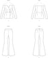 Vogue Misses' Off-The-Shoulder Jacket and Semi-Fitted Highrise Pants Sewing Pattern Packet, Design Code V1943, Sizes 8-10-12-14-16...
