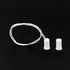 Magnetic Door Switch RC-33 NC Recessed Wired Security Window Door Contact Sensor Alarm White- (5 Sets)...