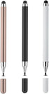 2-in-1 Stylus Pen for Touch Screen, 3pcs High Precision Universal Stylus Pen for iPad Compatible with Apple, iPhone, iPad, Android, Microsoft Tabl...