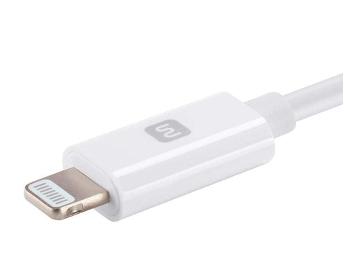 Monoprice Apple MFi Certified Lightning to USB Type-C Rapid Charge and Sync Cable - Compatible with iPhone 13, Pro, Pro Max, AirPods Pro, iPad wit...