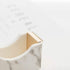 Multibey Acrylic 1 Inch Core Desktop Adhesive Tape Dispenser Cutter with Tape Marble Office School Gift Idea (Marble Printed-Gold)...