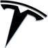 Logo Decal Overlay Stickers for Tesla Model 3 (2017 to 2023), Standard Wrap, 11-pc Set (Gloss Black)...