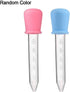 8Pcs 5ml Small Silicone Plastic Dropper Medicine Feeder Pipette Dropper Liquid Food Dropper Infant Utensils Experiment Supplies(Random Color)...