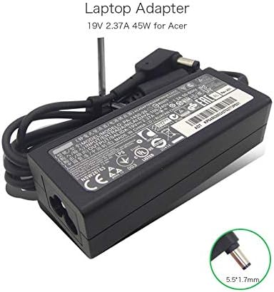 Original 19V 2.37A 45W 5.5 * 1.7mm Laptop AC Adapter Compatible for ACER 13-045N2A A045R021L ADP-45HE B PA-1450-26 Power Supply Charger Supply....