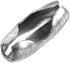 uxcell Ball Chain Connector, 2mm Ball Chains Clasp Crimp Clips Link Stainless Steel Connection, Pack of 100...