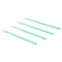 100Pcs Foam Tips Sponge Stick, 3.9'' Foam Swabs, 10cm Cleaning Swab Kit, Flexible Use Wipe Swab for Inkjet Printer, Optical Equipment, Green...