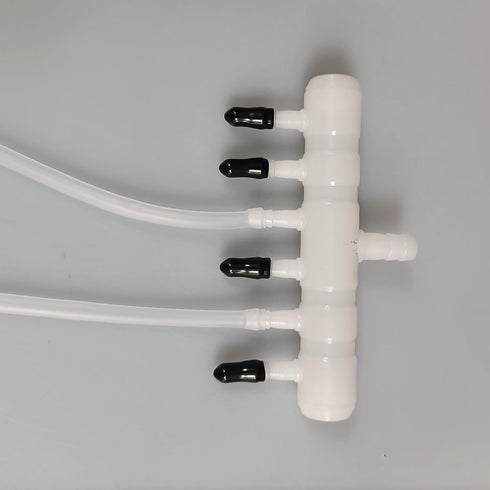 20 Pcs Aquarium Airline Splitter Manifold Outlet Cover Caps Rubber End Caps 3/16''Inside Diameter...