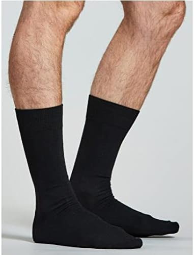 Men's Dress Socks Classic Business Casual Solid Premium Socks...