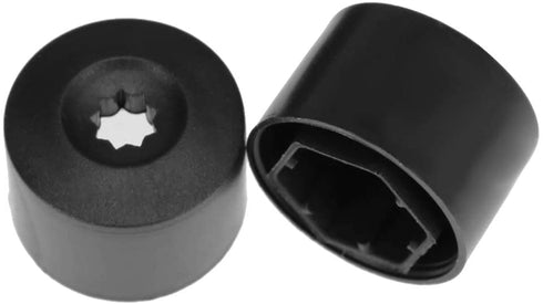 Set of 20 Wheel Bolt Lug Nut Cover Cap with Removal Tool Dismantle Replacement for Wheel 1K0 601 173...