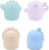 Safe Sensory Bath Toy Set for Baby Toddlers Dragon Family Set BPA free Food Grade Silicone Tub toys Perfect as a Bath or Shower toys for Bathtub P...