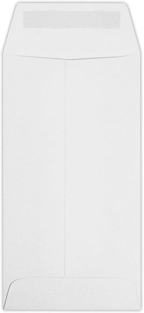 LUXPaper #7 Coin Envelopes | 3 1/2" x 6 1/2" | Bright White | 24lb. Text | 50 Qty...