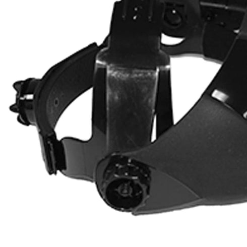Sellstrom Replacement Crown and Ratchet Headgear for DP4 Series Single Crown Safety Face Shields, Black, S32000...