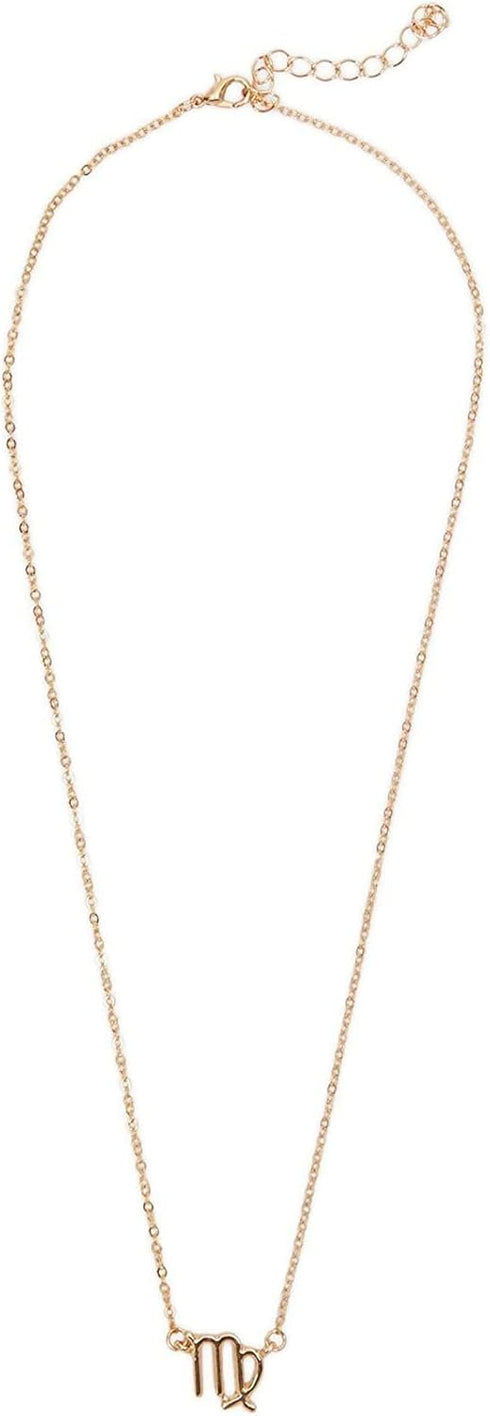 Zodaca Virgo Zodiac Necklace and Bracelet, Astrology Jewelry Sets for Women...