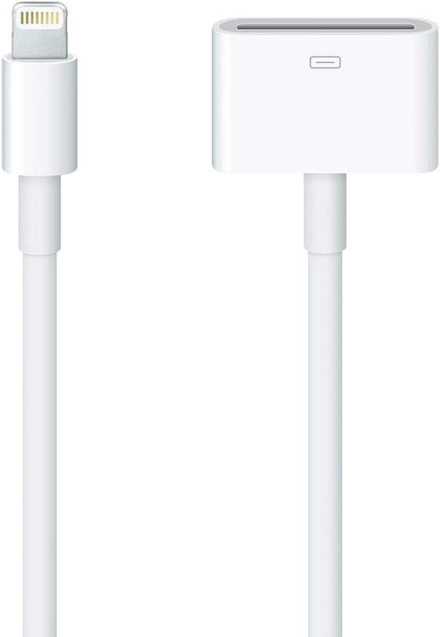 Lightning to 30 Pin Cable Charging Sync Connector 8 Pin Male to 30 Pin Female Converter Adapter Compatible with Select iPhone, iPad and iPod Model...