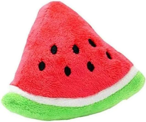 Pet Toy Chew Squeaker Squeaky Plush Cotton Triangle Ball Watermelon Sound Toys Puppies Small Dogs Useful and Deft?Toys?Dog Squeak Toys...