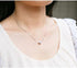 CIShop S925 Sterling Silver Chain Full Diamond Crystal Ball Sparkle Colla Pendant Necklace for Women...