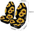 Car Front Seat Covers, Universal Blue 3D Animal Wolf PrintingCar Seat Protector Seat Cushion Full Cover Fit Most Car,Truck,SUV,Van (Sunflower-2PC)...