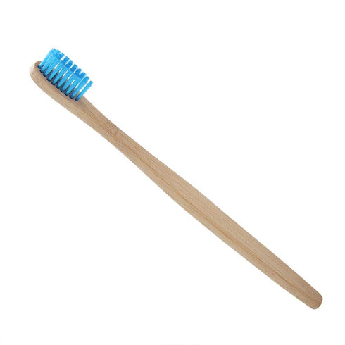 Toothbrush Soft Nylon 6 Colors Recyclable Toothbrushes for Person Oral Care(Blue)...