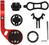 Bike Out-Front Mount Bicycle Handlebar Combo Mount for Garmin Bryton Gopro Flashlight,Compatible with 31.8mm 25.4mm Handlebar (red)...