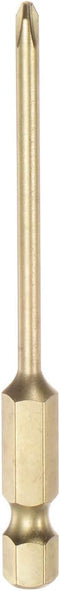 PH1 Phillips Head Screwdriver Drill Bit 3" Length 0.12" Dia 1/4 Inch Hex Shank S2 Steel Magnetic Cross Head for Power Tool...