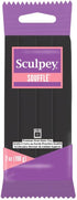 Sculpey Soufflé Polymer Oven-Bake Clay, Poppyseed Black, Non Toxic, 7 oz. bar, Great for jewelry making, holiday, DIY, mixed media and more! Premi...