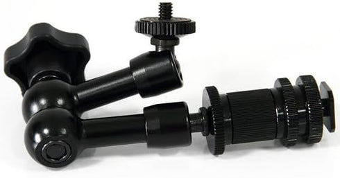 Adjustable Articulating Friction Magic Arm 7 Inch for DSLRs Camera Rigs, LED Lights, Flashes, LCD Monitors...
