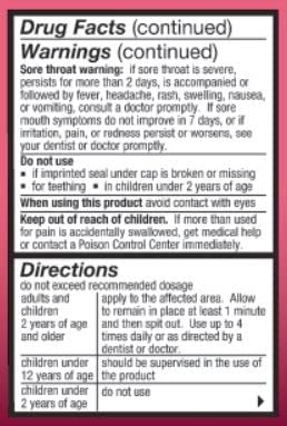 HurriCaine Topical Anesthetic Gel Watermelon - 1 oz....