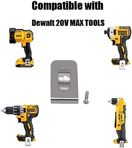 Replacement Belt Hook Clip for Dewalt N268241 Fit for 20V Power Tools DCD980 DCD985 5Packs...