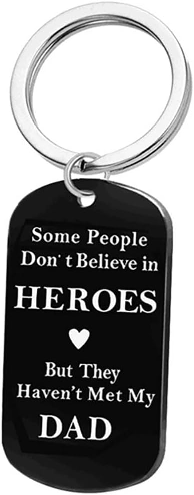 Udaney to My Dad Pocket Watch + Keychain Stone with Beautiful Box for Dad Gifts | Father's Day Gifts...