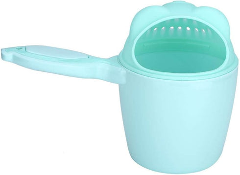 Baby Shampoo Rinse Cup Waterfall Spout Rinse Cup Sprinkler Bottle Cute Bear Shape Shower Water Scoop Head Washing Shampoo Rinse Cup Children's Pro...