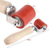 Yosoo Hand Roller 40mm Silicone High Temperature Resistant Seam Hand Pressure Roller Roofing PVC Welding Tool...