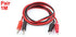 uxcell Pair Red Black Alligator Test Lead Clip to Banana Connector Probe Cable 1M 3Ft...
